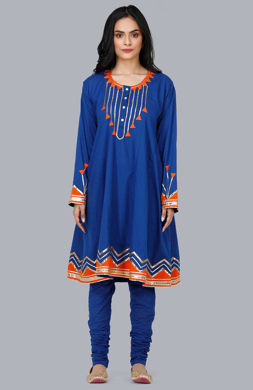 Royal Blue Churidar