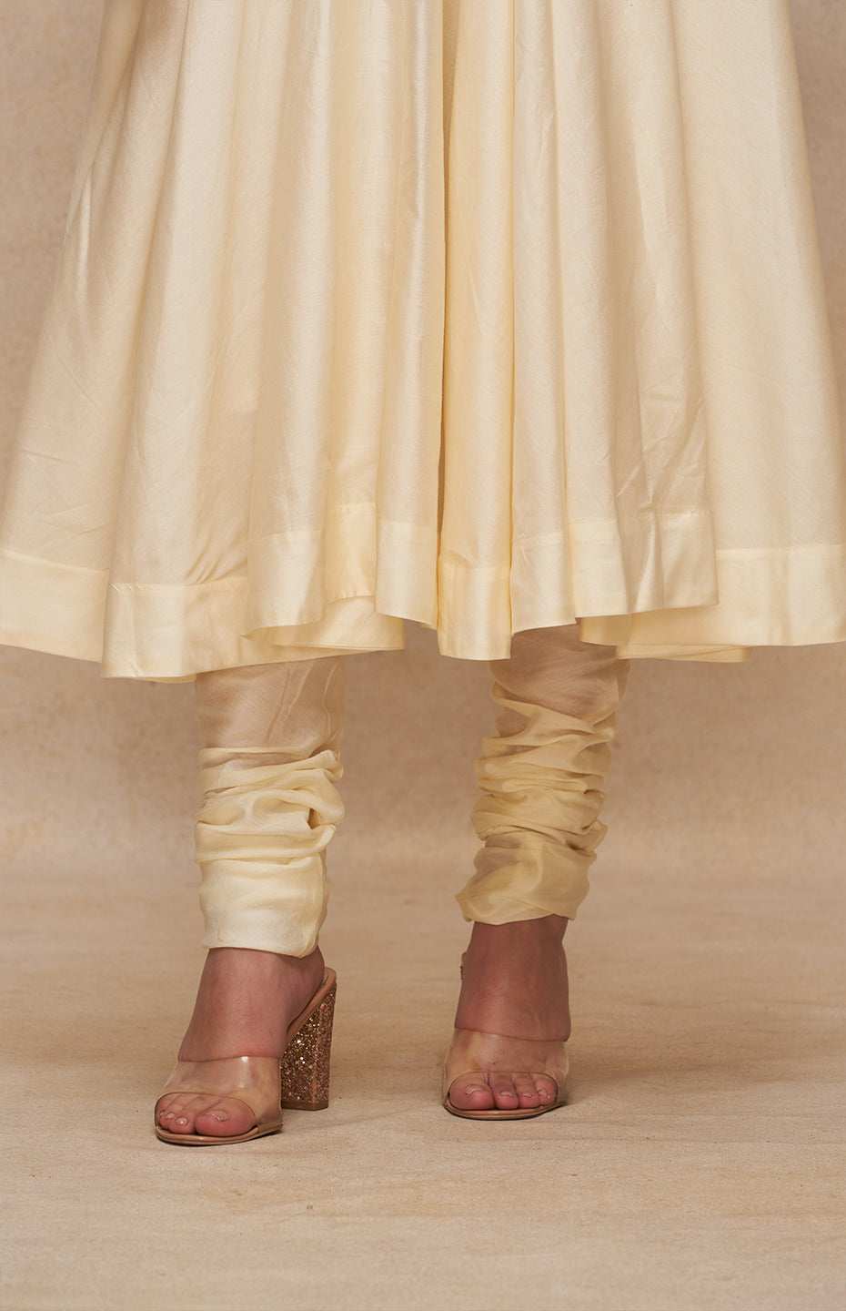 Offwhite Churidar