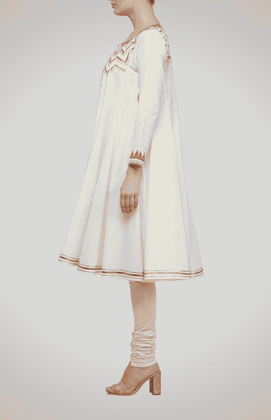 Off White Churidar