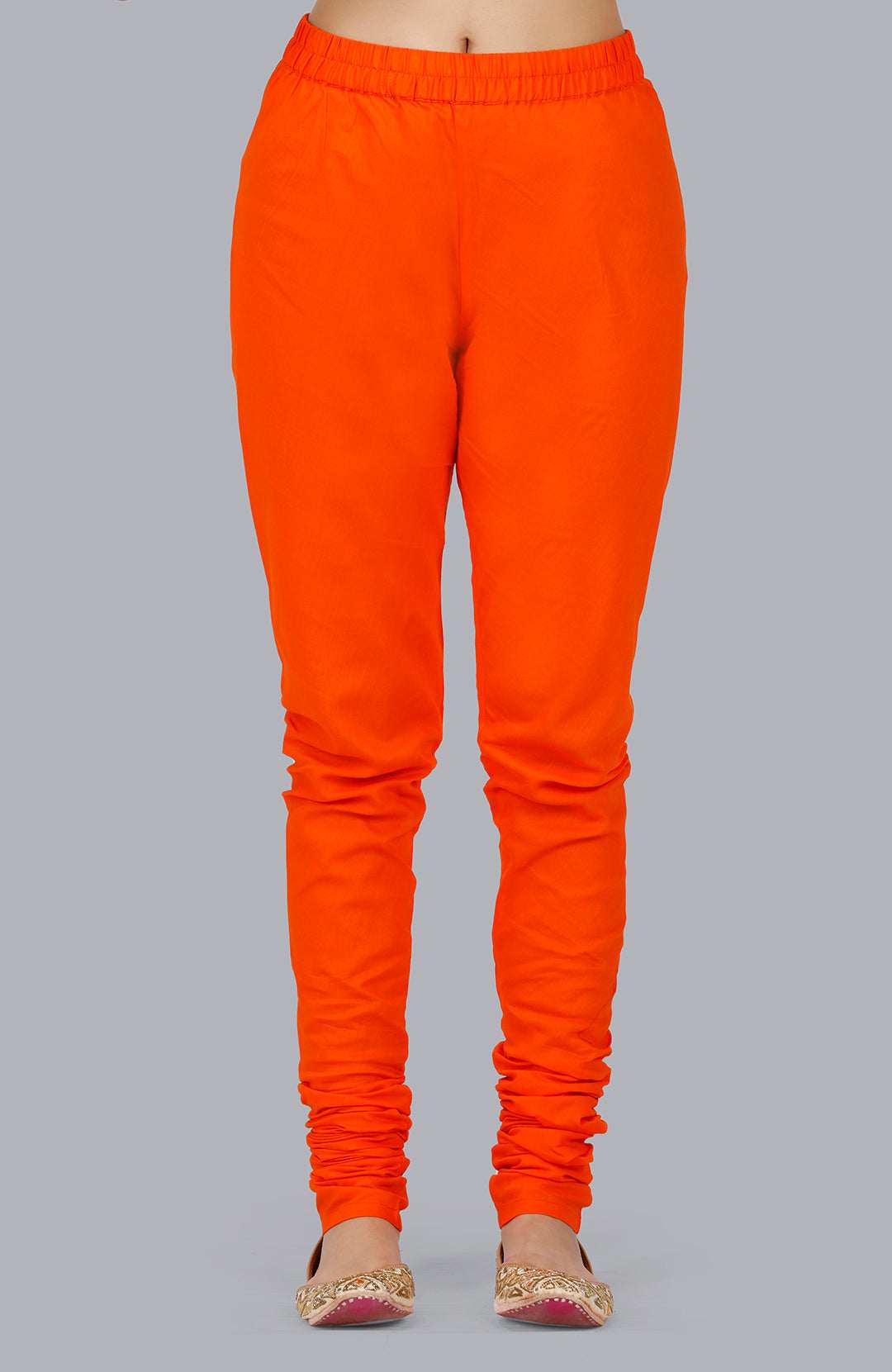 Orange Churidar