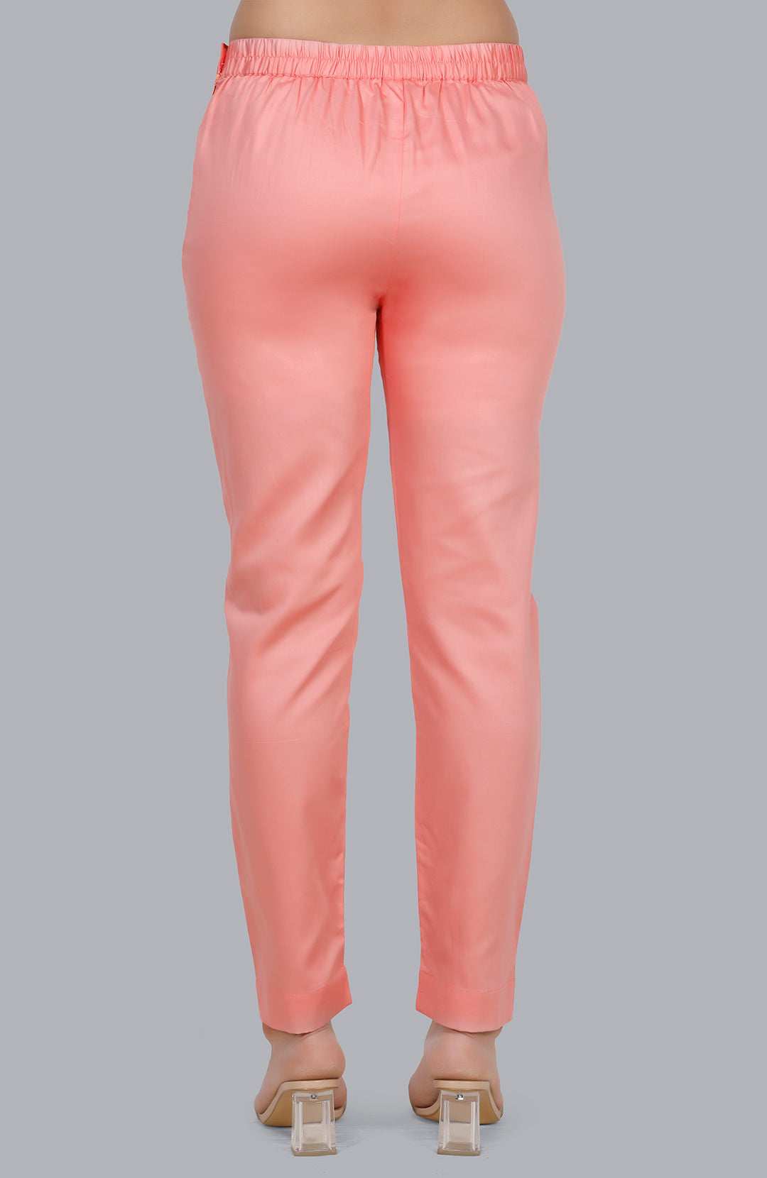 Peach Cigarette Pants