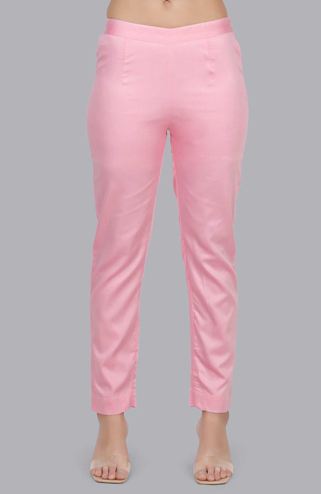 Pink Cigarette Pants