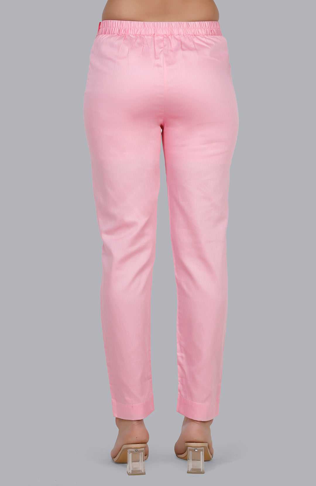 Pink Cigarette Pants