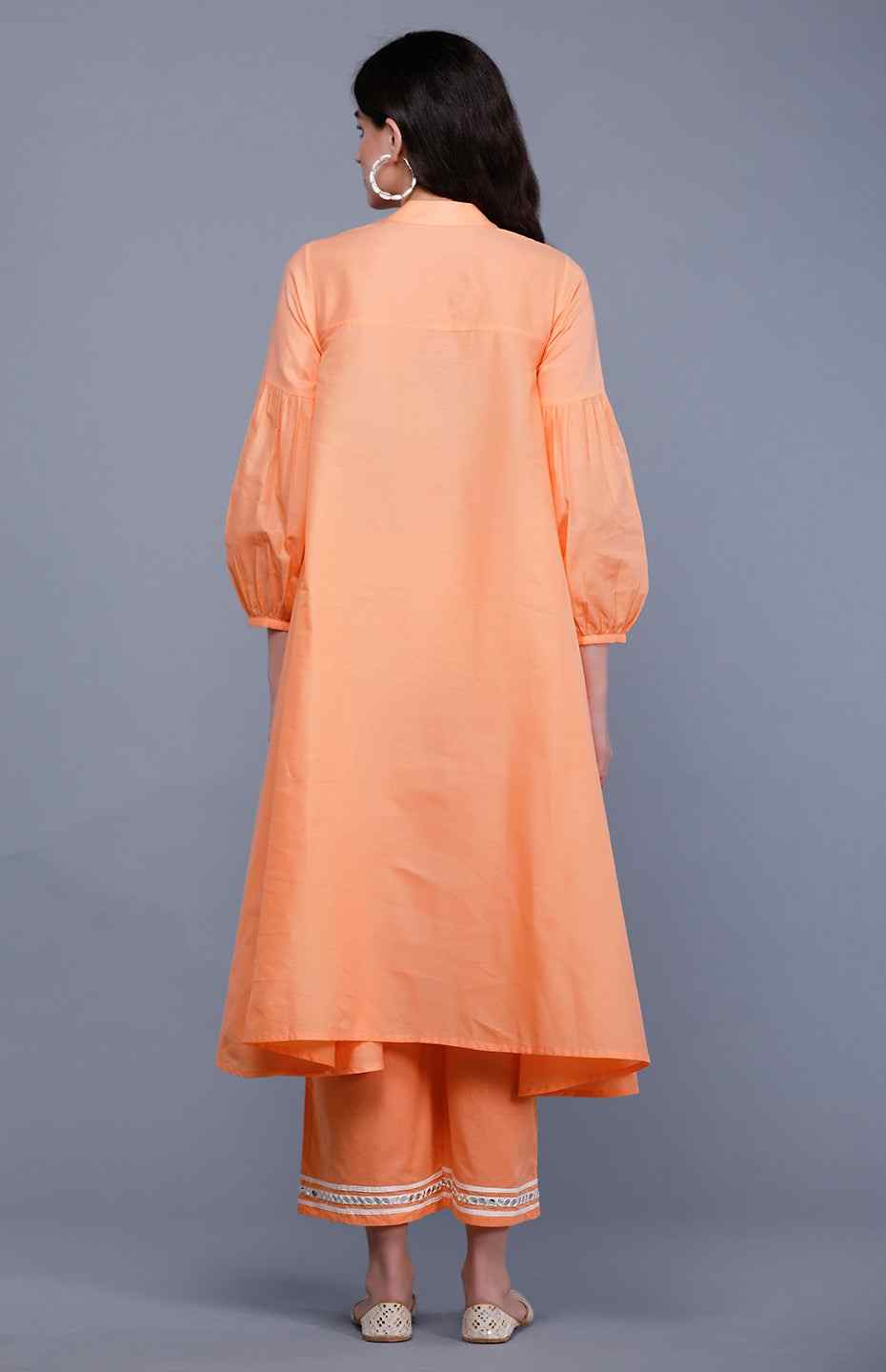 Peach Circular Mirror Tunic