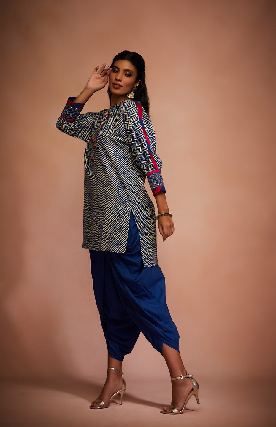 Blue Dhoti