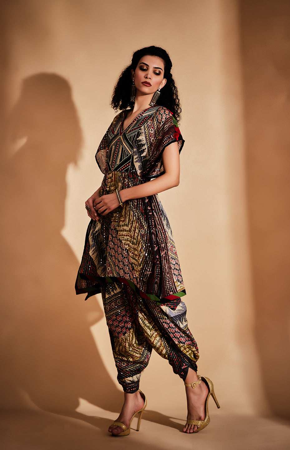 Tribal Sequins Dhoti