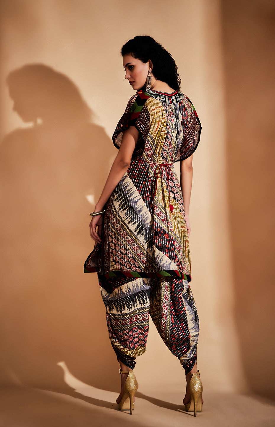 Tribal Sequins Dhoti
