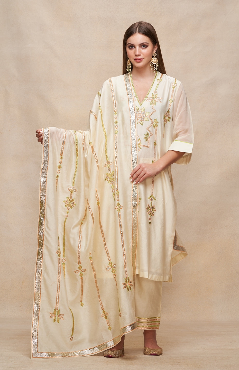 Offwhite Dupatta