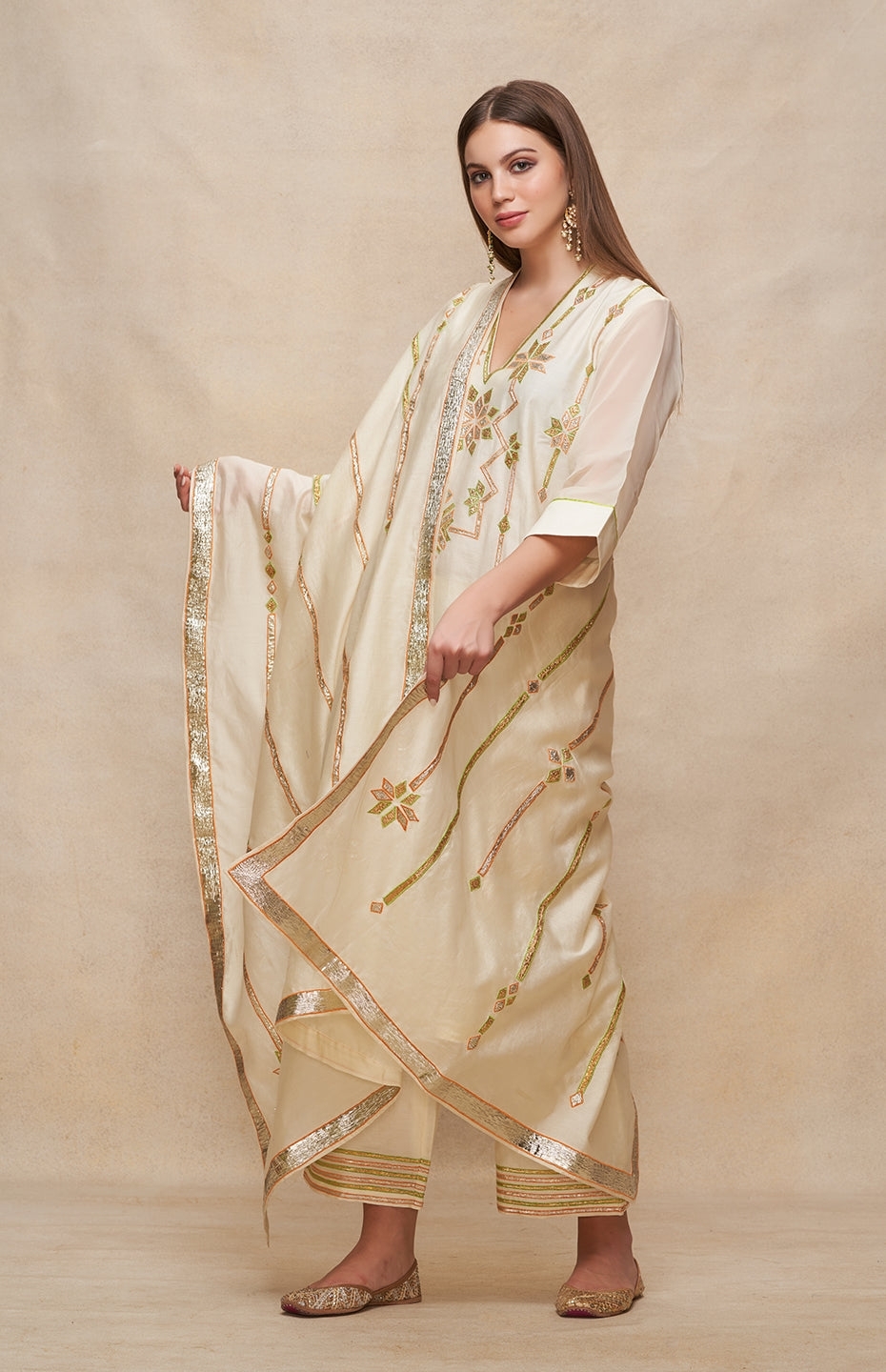 Offwhite Dupatta