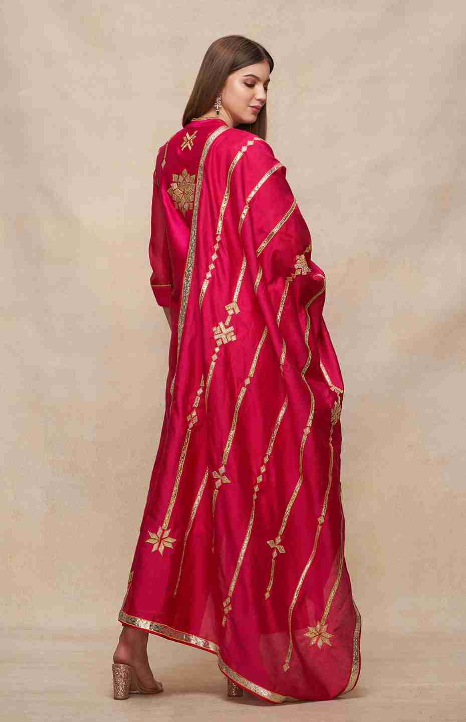 Rani Pink Dupatta