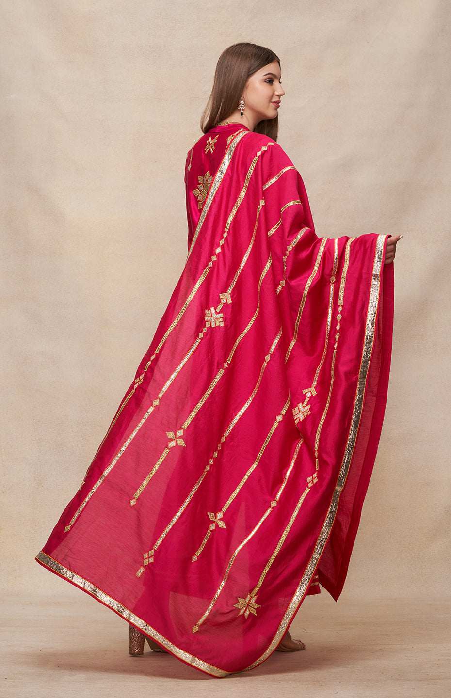Rani Pink Dupatta
