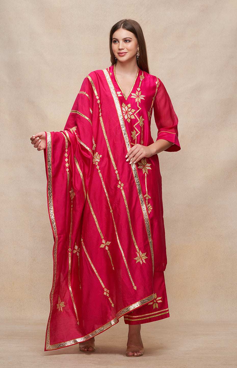 Rani Pink Dupatta