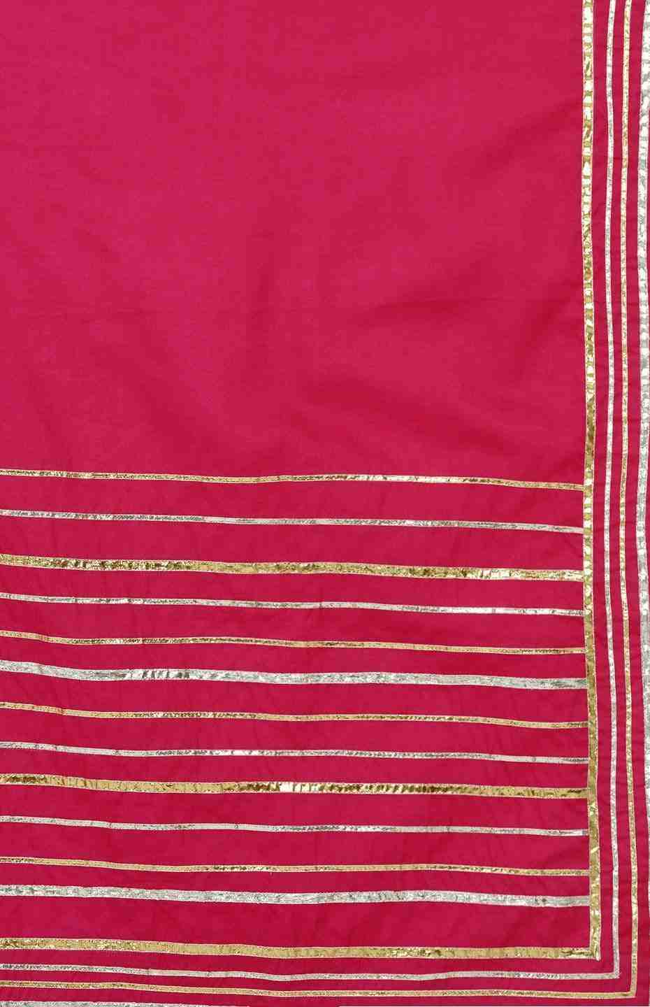 Pink Barcode Dupatta