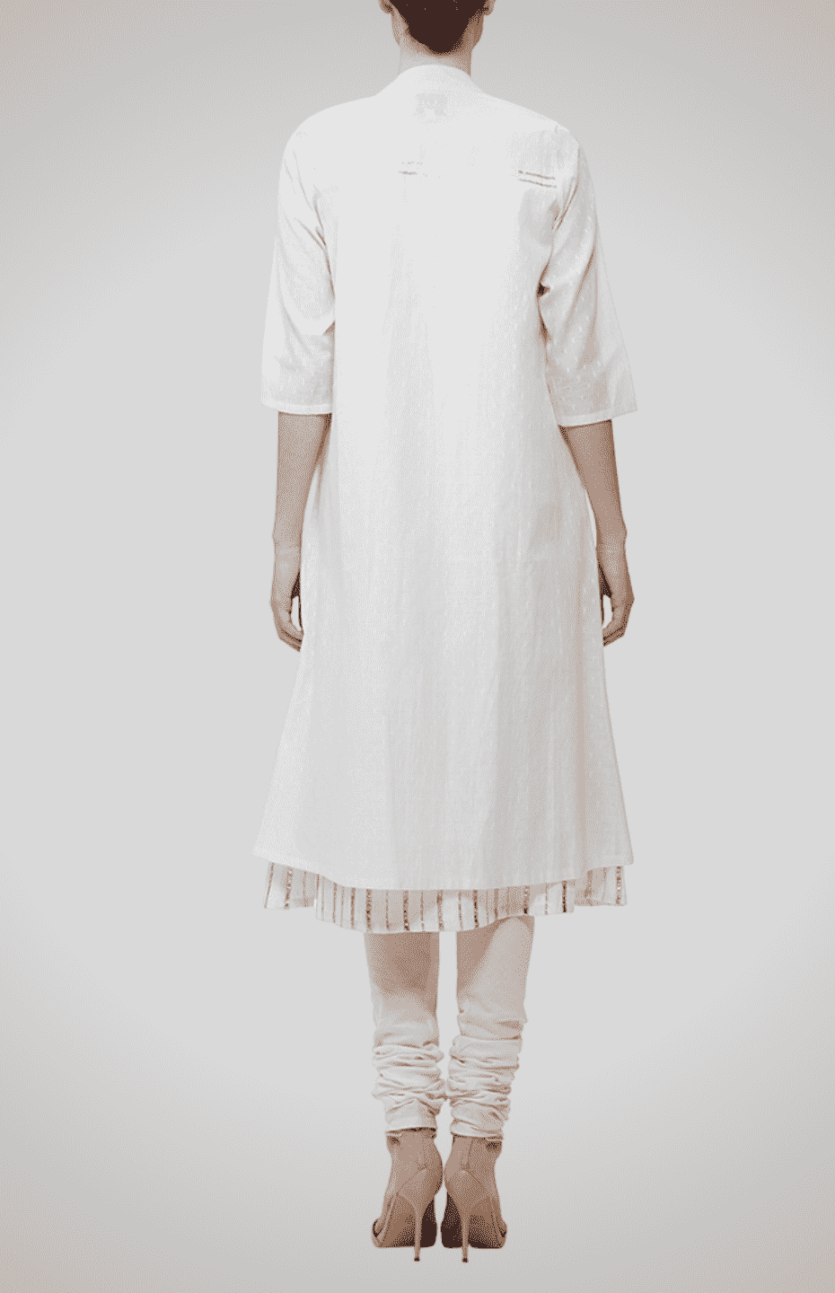 Off-White Front Open Go-Dart Coat