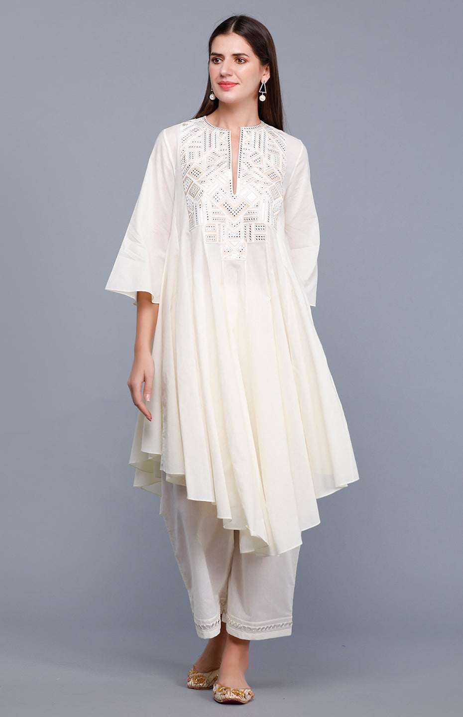 Off White Mirror Ijar