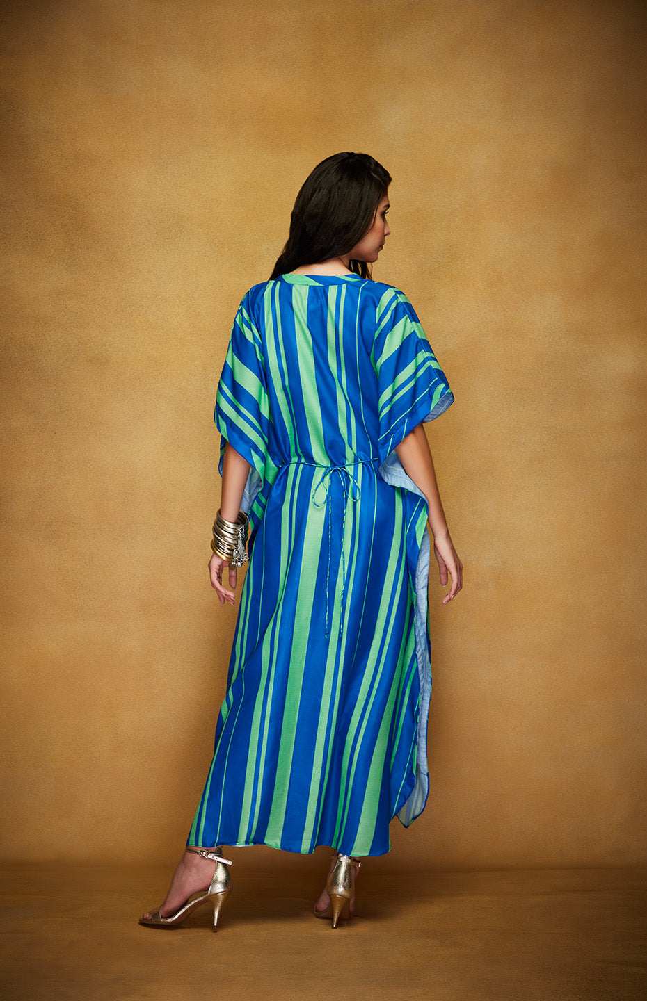 Green & Blue Kaftan