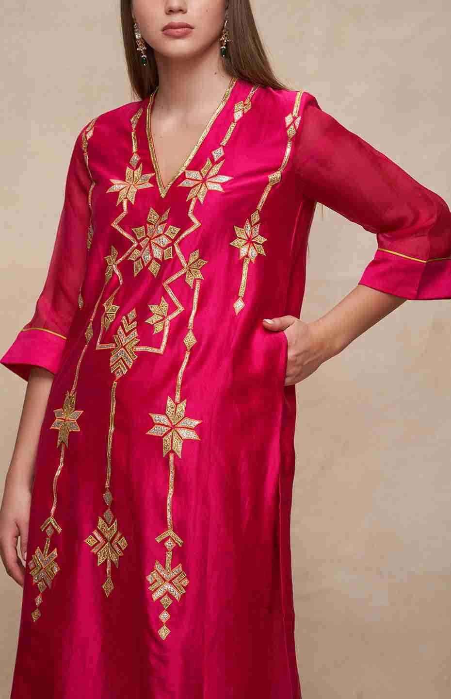 Rani Pink Kurta