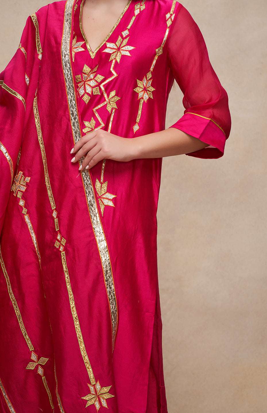 Rani Pink Kurta