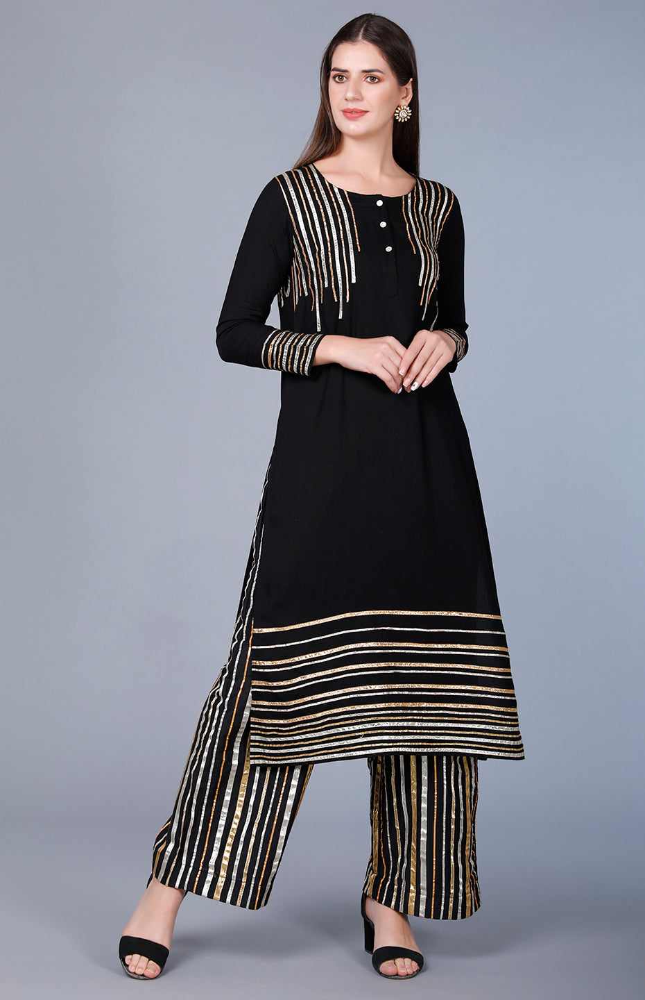 Offwhite Long Boxy Kurta