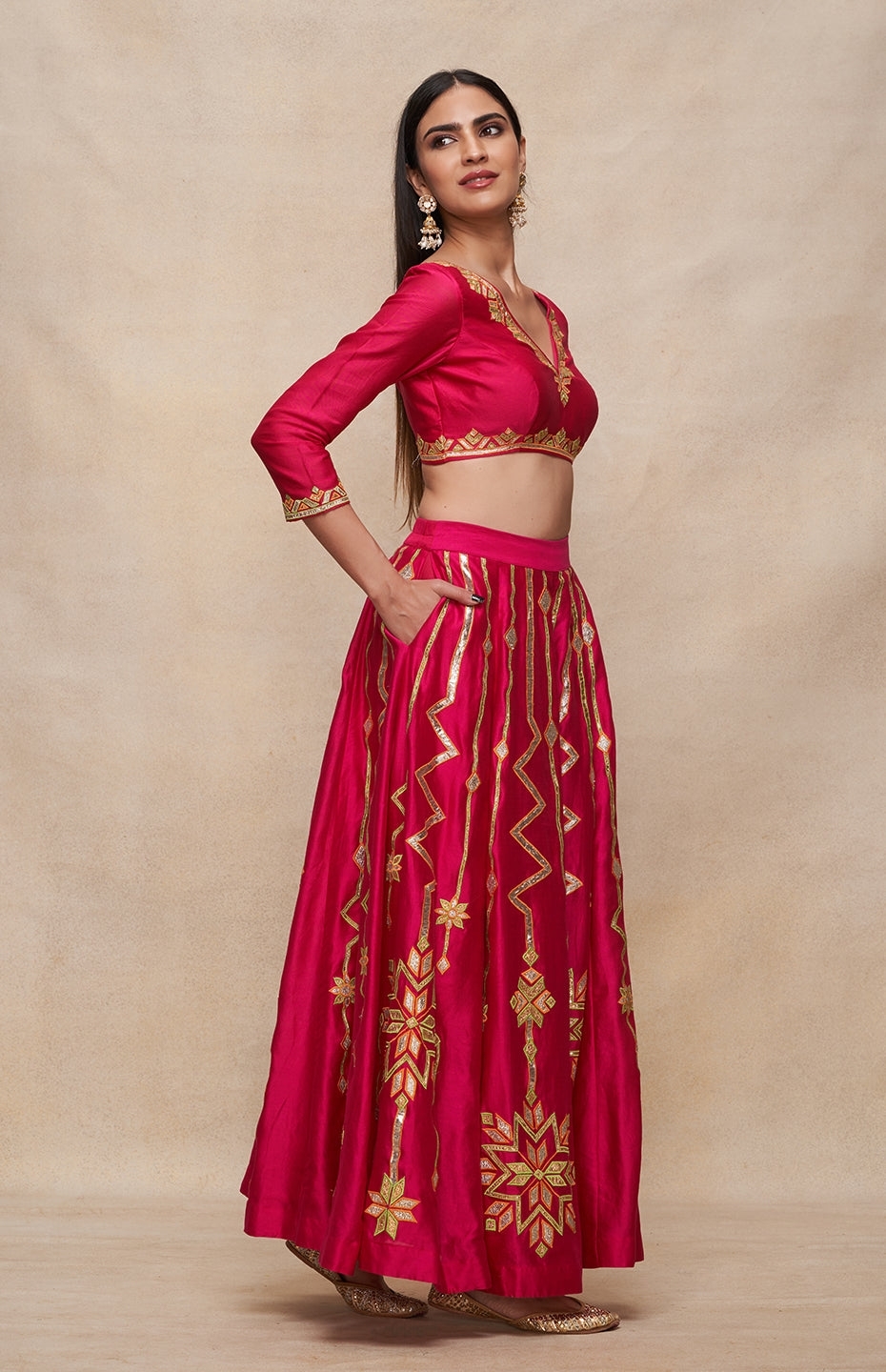 Rani Pink Lehenga