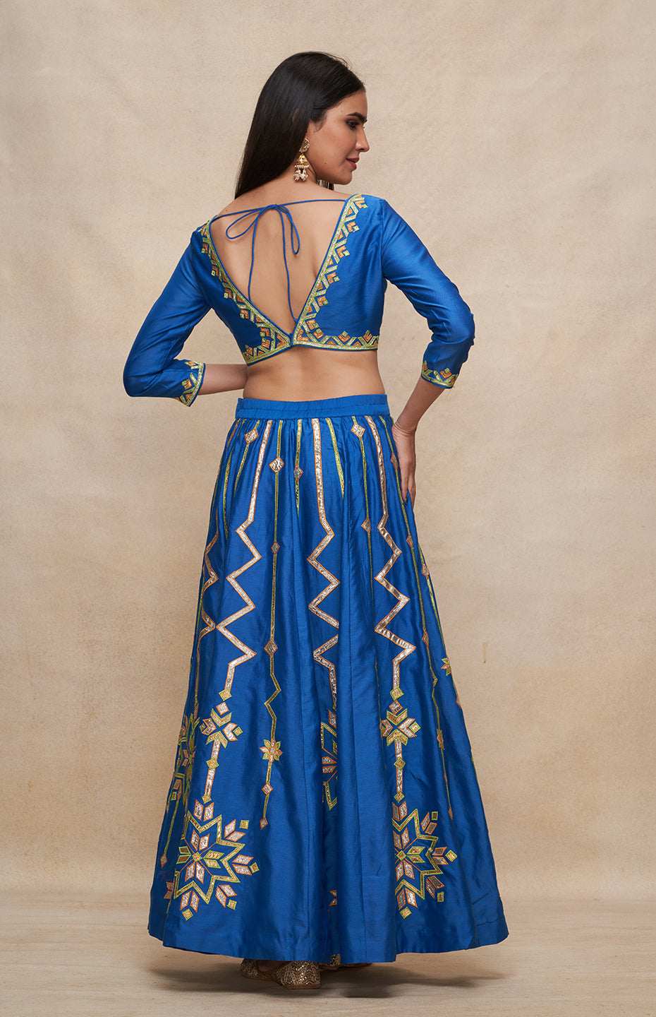 Royal Blue Lehenga