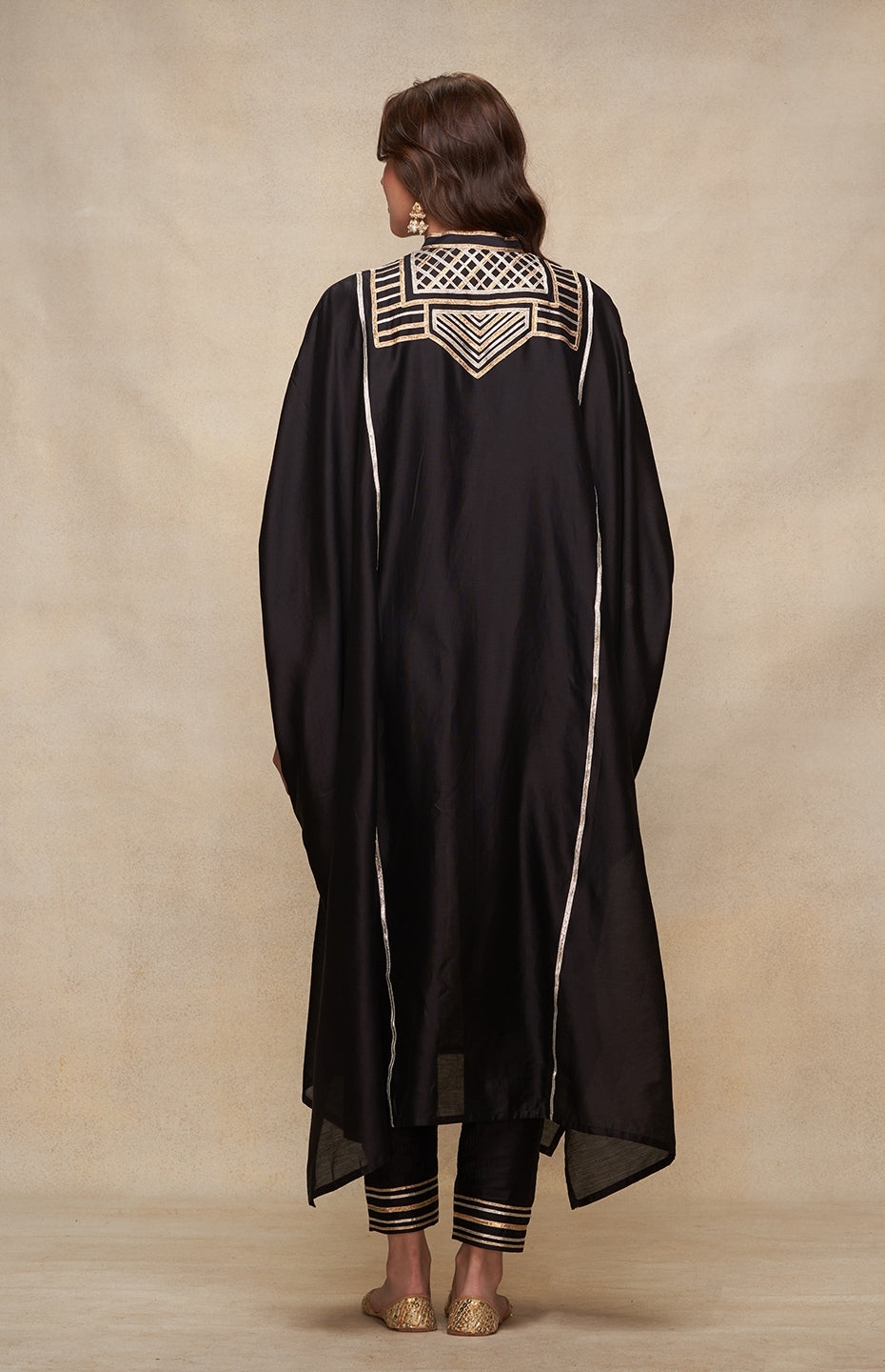 Black Long Kaftan