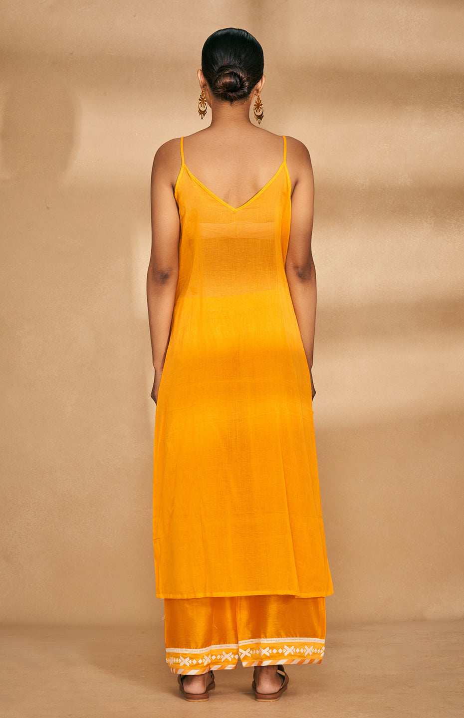 Orange Long Slip