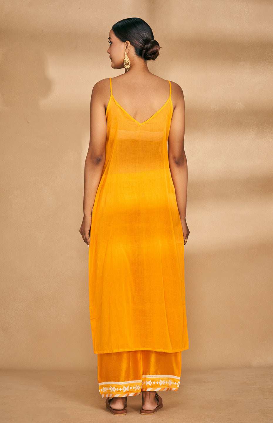 Orange Long Slip