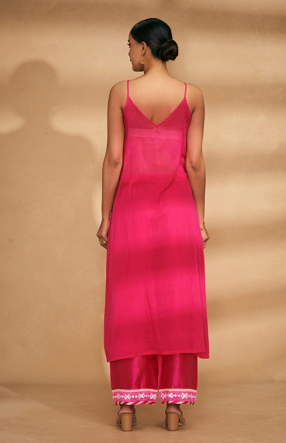 Pink Long Slip