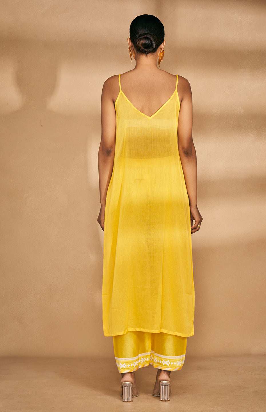 Yellow Long Slip