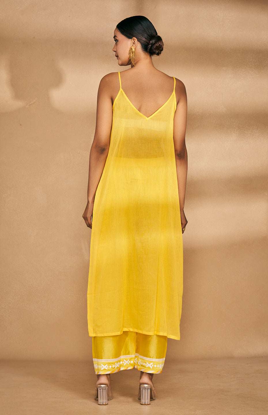 Yellow Long Slip