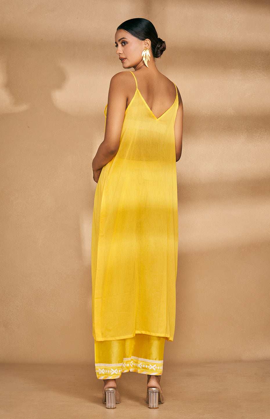 Yellow Long Slip