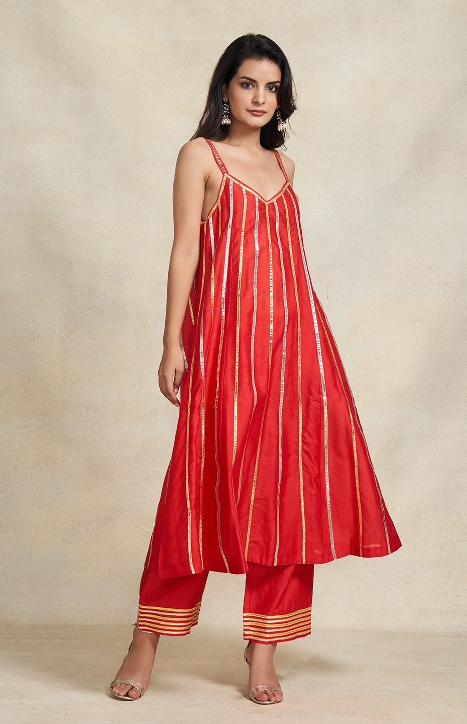 Red Slip Dress