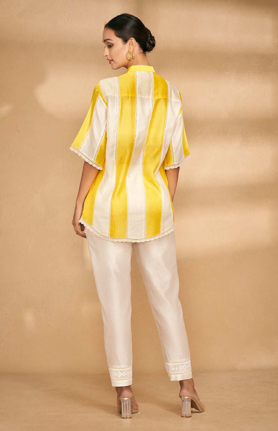Yellow Two Tone Shirt