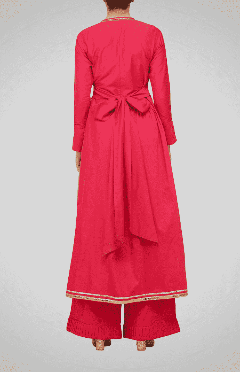 Pink Go-Dart Kurta