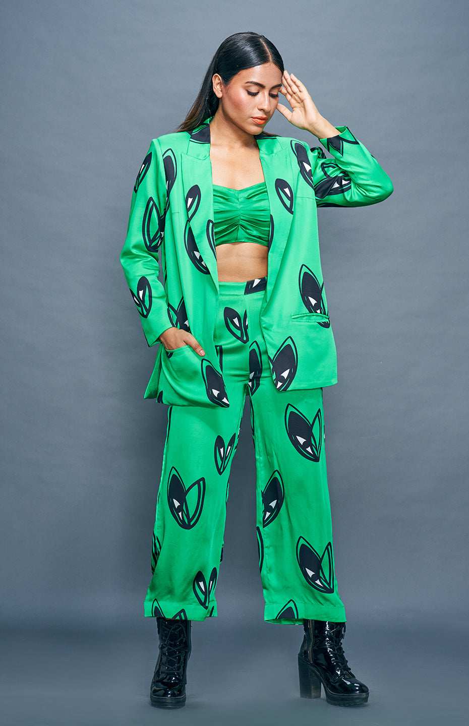 Green Blazer