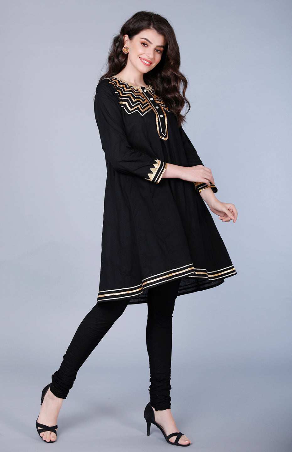 Black Churidar