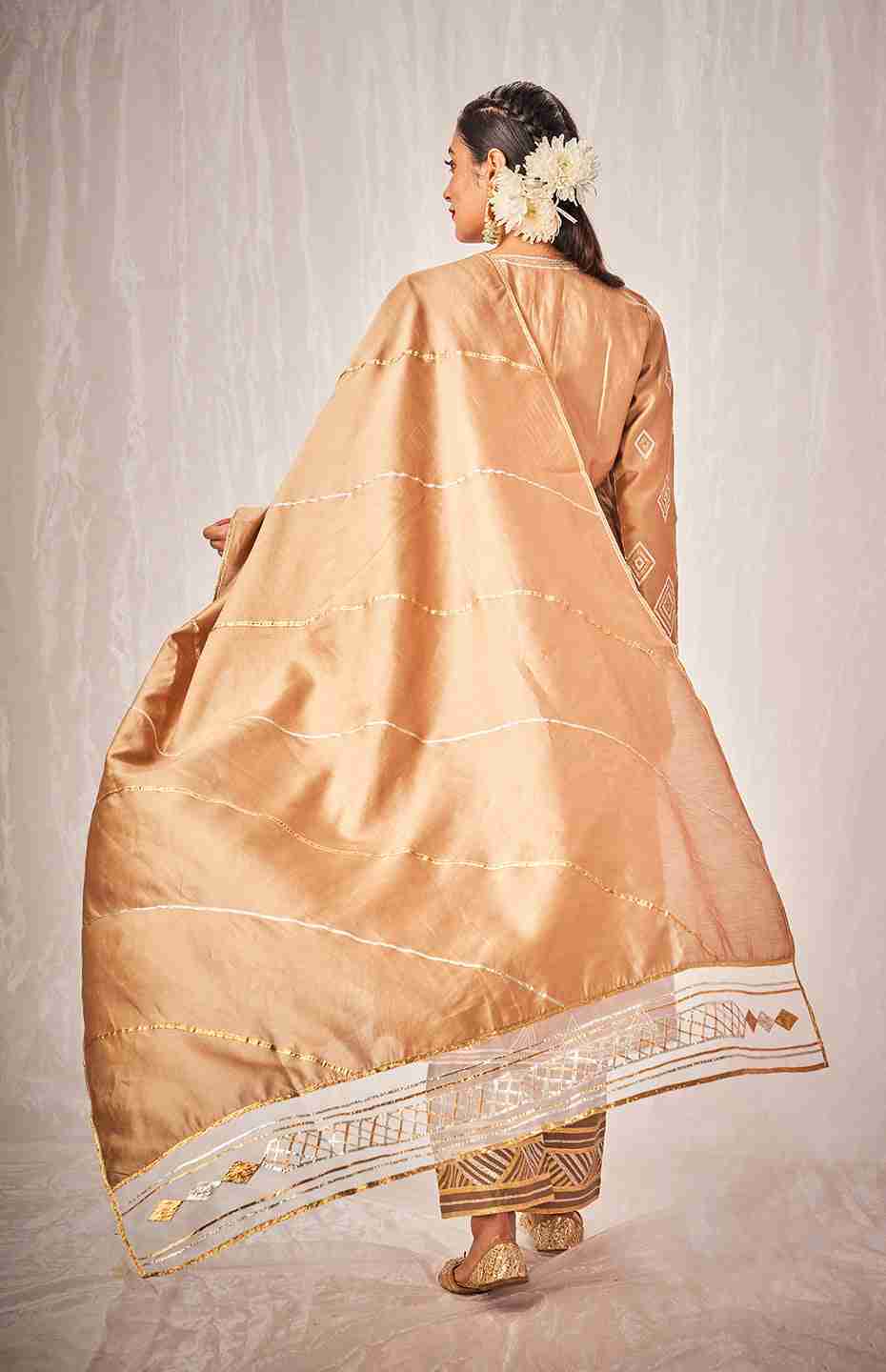 Antique Gold Dupatta