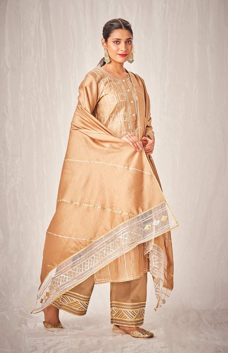 Antique Gold Dupatta