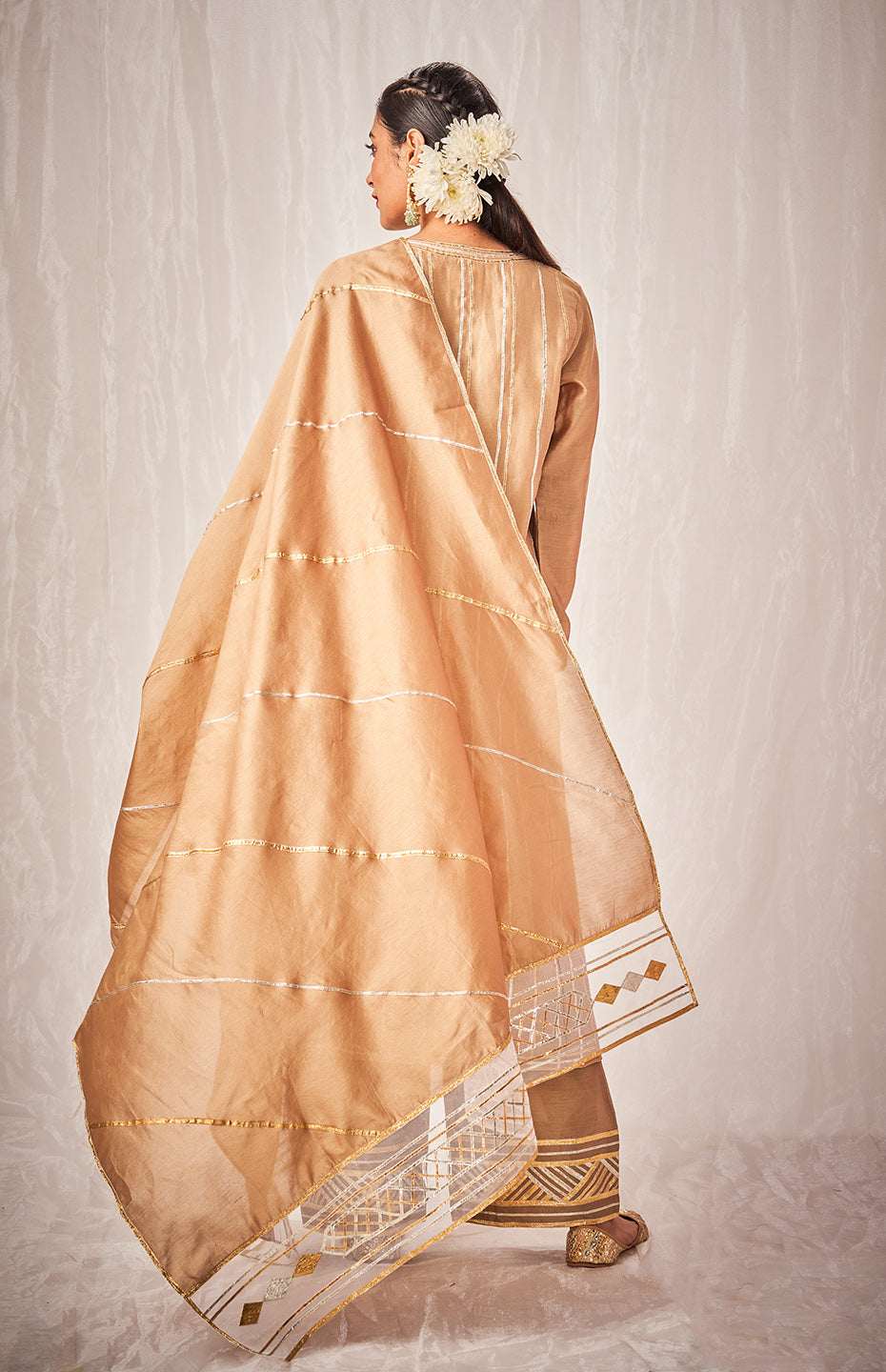 Antique Gold Dupatta