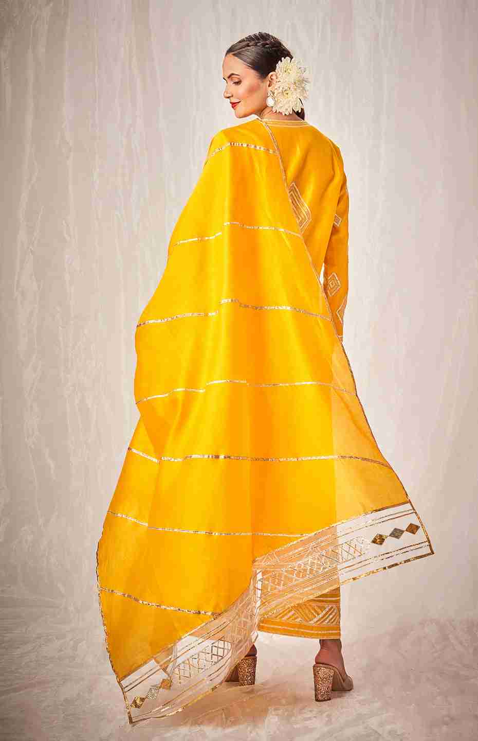 Mustard Dupatta