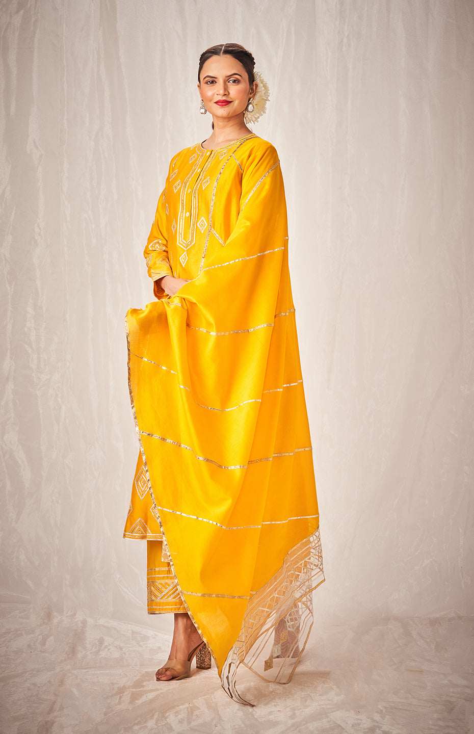 Mustard Dupatta