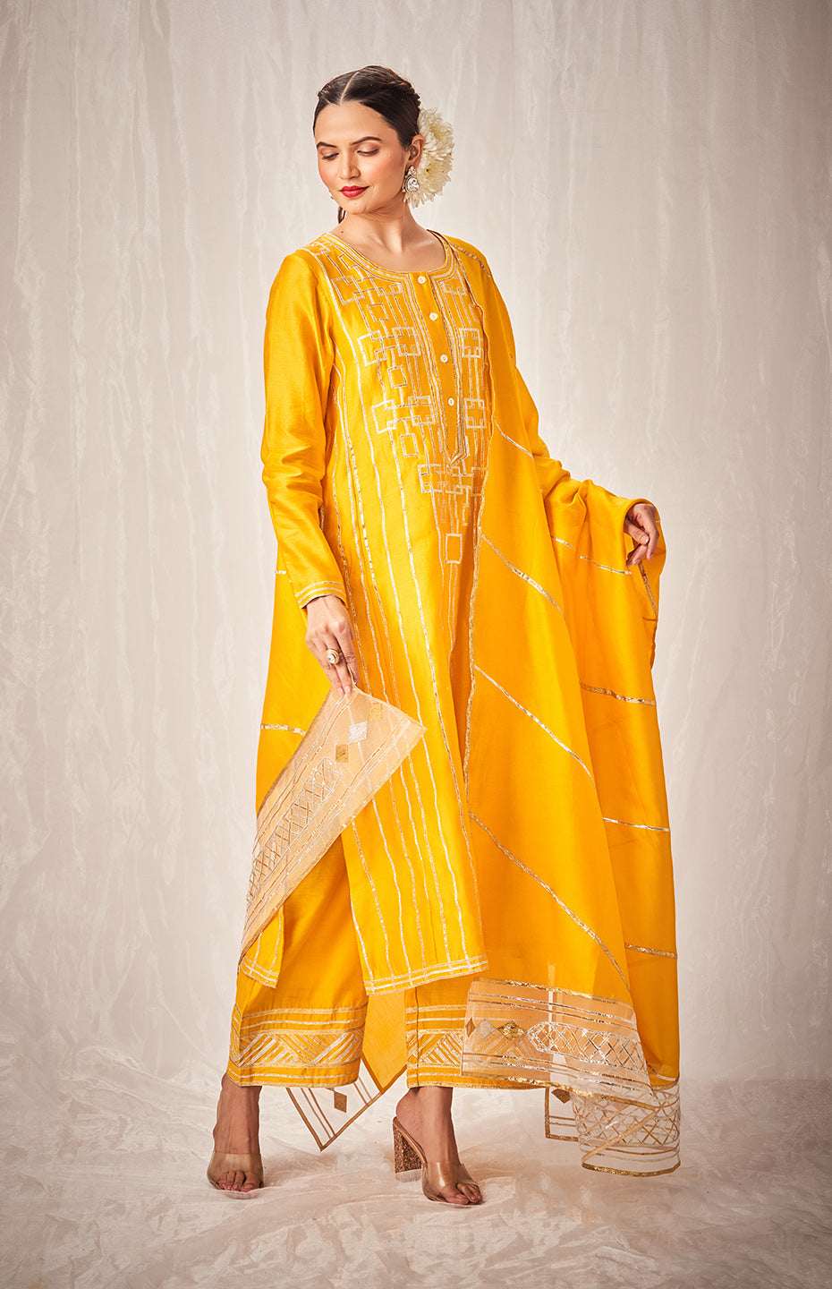 Mustard Dupatta