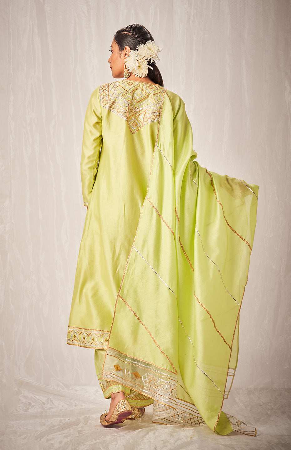 Pista Green Dupatta