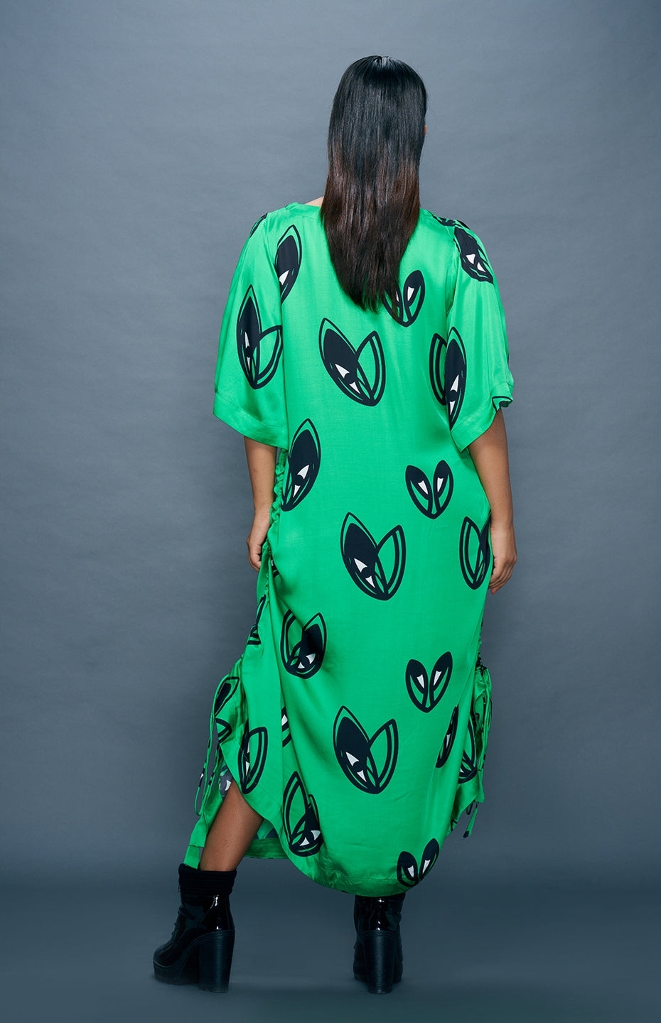 Green Kaftan Dress