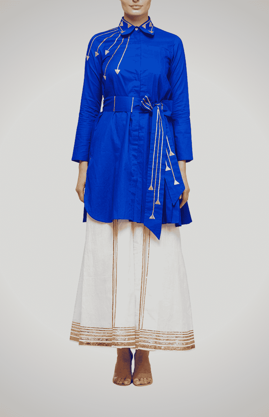 Blue Peter Pan Collar Tunic