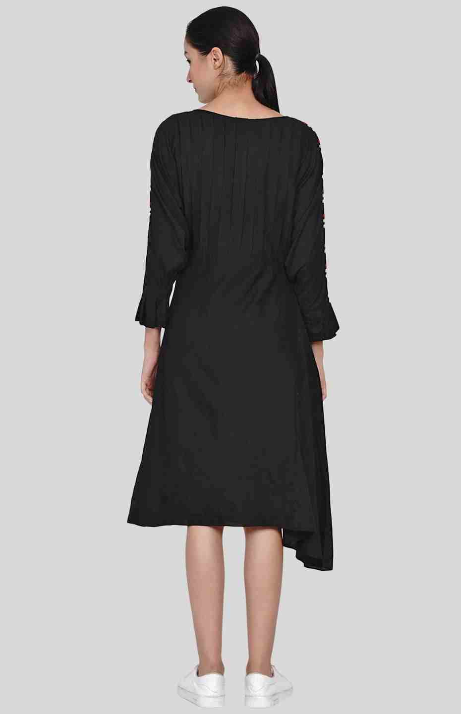 Black Pleated Tunic