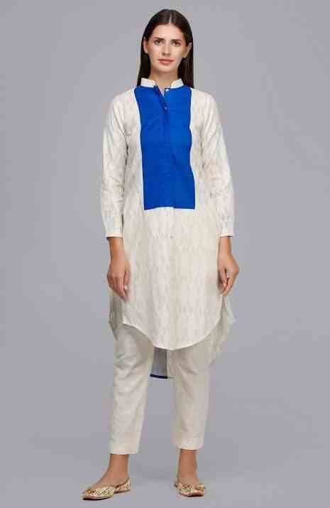 Royal Blue Rays Tunic