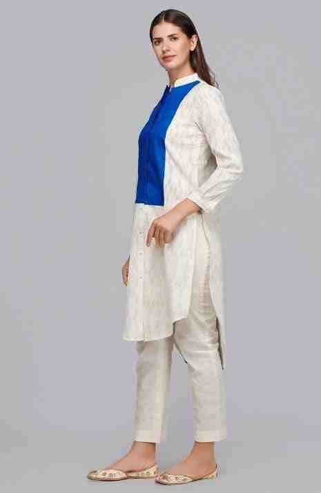 Royal Blue Rays Tunic