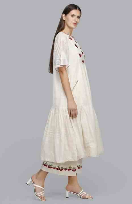 Off-White Cherry Pants